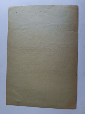 CERTIFICATE OF JOURNEYMAN EXAMINATION RZESZOW, 1945
