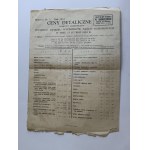 PRICE LIST BULLETIN POLISH ASSOCIATION OF GARDEN SEED MANUFACTURERS GARNUSZEWSKI SEED AND TOOL DEPOT, WARSAW 1934