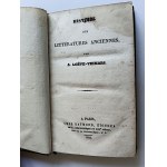 HISTORIE LITERATURA FRANCUSKA, PARIS 1825 ROK