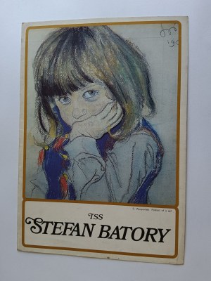 KARTA VEČEŘE, PROGRAM DNE MOTIV S. WYSPAŃSKI PORTRÉT LODI, TSS STEFAN BATORY 1981, POLSKÝ ZAOCEÁNSKÝ PARNÍK MOTIV S. ŻURAWSKI WŁADYSŁAWOWO