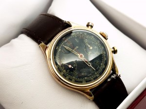 Rodana Chronograph watch black dial 36 mm