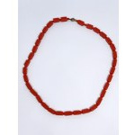 Rectangular coral necklace