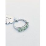 Ring with 5 amblygonites 2.10 ct, 925 silver, RocksTV certificate