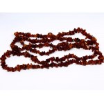 Long amber necklace