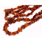 Long amber necklace