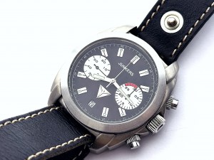 Men's Junkers 1st Atlantikflug Chronograph Titanium 40 mm watch