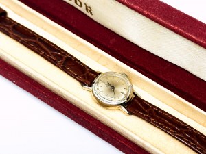 Montre Tudor pour femme en or blanc 750/18K dans sa boîte d'origine