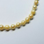 Akoya Pearl Necklace, Gold Clasp