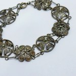 Filigree silver bracelet