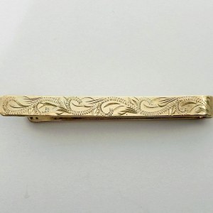 Épingle à cravate anglaise en argent sterling