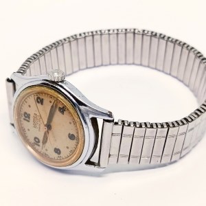 Unisex/Men's Vintage Roamer 17 Jewels Shock-Resist Chrome 30mm Watch