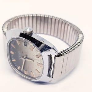 Men's Sekonda 17 Jewels Mechanical Date Diary Chromed 36 mm.