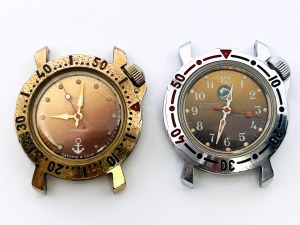 Set of two Wostok watches