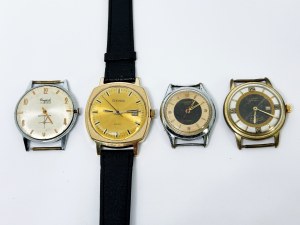 Set of 4 men's watches
