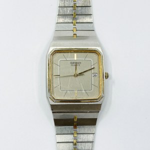 Seiko men's quartz watch with original bracelet