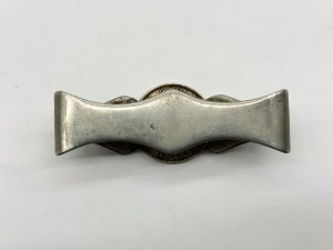 Silver-plated napkin hoop from 1 Pence 1936 British West Africa