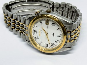 Seiko Kinetic 38 mm men's watch, original Seiko bracelet