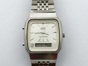 Men's/unisex Seiko Alarm Chronograph 33 mm watch