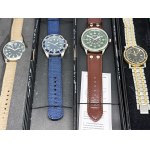 Set of 4 quartz watches in boxes