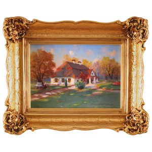 Bronisława RYCHTER-JANOWSKA (1868-1953), Podzim na venkově (1940)