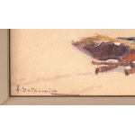 Adam SETKOWICZ (1876-1945), Zima na wsi