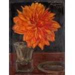 Wlastimil HOFMAN (1881-1970), Pomarańczowa dalia (1939)