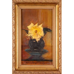 Wlastimil HOFMAN (1881-1970), Żółta róża (1962)
