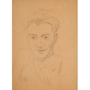 Wlastimil HOFMAN (1881-1970), Elegant | Boże Narodzenie - strojenie choinki (rysunek dwustronny) (1923)