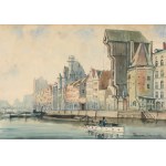 Franciszek SUNDERLAND (XX w.), Gdańsk - Żuraw nad Motławą