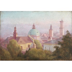 Kazimierz ŁOTOCKI (1882-1942), Panorama Lvova.