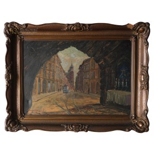 Juliusz SŁABIAK (1917-1973), Ulica Floriańska w Krakowie