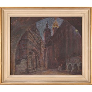 Aleksander BOBA (1899-1940), Plac Mariacki w Krakowie (1937)