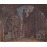 Aleksander BOBA (1899-1940), Plac Mariacki w Krakowie (1937)