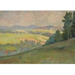Kazimierz PUCHAŁA (1895-1986), Pejzaż z Polanicy (1962)