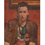 Czesław RZEPIŃSKI (1905-1995), Žena v korálech.