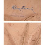 Helena HUSARSKA (1922-2009), Patera dekoracyjna z kompozycją abstrakcyjną