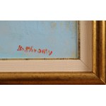 Bronisław CHROMY (1925-2017), Kuropatwy w pejzażu