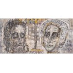 Zdzisław LACHUR (1920-2007), Święci w blasku menory