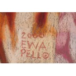 Ewa PELLO (ur. 1964), Martwa natura z kwiatem flamingów (2000)