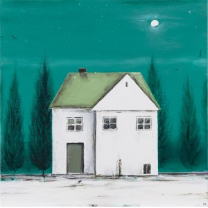 Andrzej Cybura (b. 1976), Green Night, 2025