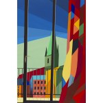 Radosław Dzierzędzki (nar. 1974), Déšť na Grodzku? z cyklu Městské příběhy, 2025