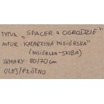 Katarzyna Misiórska (ur. 1987, Łomża), Spacer w ogrodzie, 2023