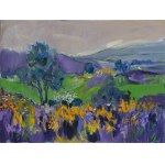 Barbara Bokota-Tomala (b. 1967, Ropczyce), "Kąkole and lavender," 2024