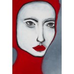 Magdalena Pasik (ur. 1983), Czarno na czerwonym, 2025