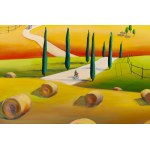 Luiza Los-Pławszewska (ur. 1963, Szczecin), Buongiorno Renzo z cyklu Toskania, 2025