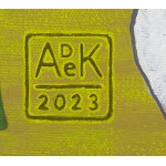 Joanna Bojar-Antoniuk (ur. 1967), Adek w malwach z cyklu Art DeKot, 2023
