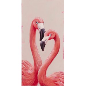 Hanna Yeulakova (ur. 1990, Łukskij), Flamingi, 2025