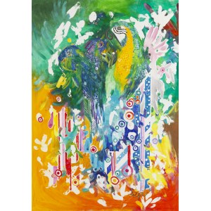 Dorota Szpil (b. 1971, Skwierzyna), Cockatoo and ary, 2023