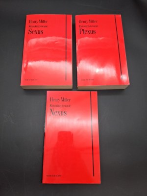 Henry Miller Rosicrucifixion Plexus Sexus Nexus