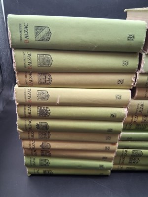 Honorius Balzac Works 24 volumes Edition I